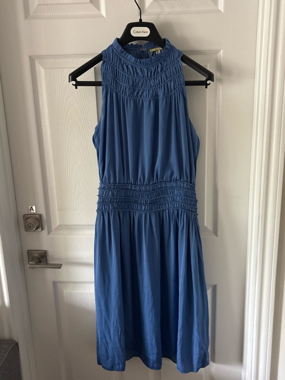 Gianni Bini Sleeveless Smocked Dress Size M